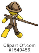 Yellow  Design Mascot Clipart #1540456 by Leo Blanchette