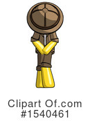 Yellow  Design Mascot Clipart #1540461 by Leo Blanchette