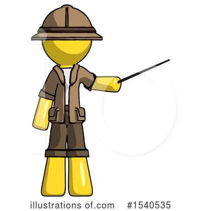 Royalty-Free (RF) Yellow  Design Mascot Clipart Illustration by Leo Blanchette - Stock Sample #1540535