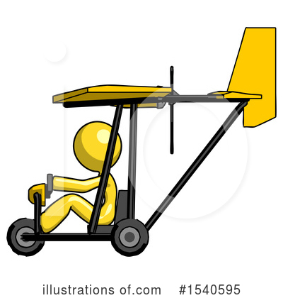 Royalty-Free (RF) Yellow  Design Mascot Clipart Illustration by Leo Blanchette - Stock Sample #1540595
