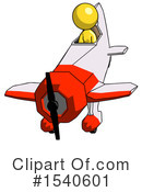 Yellow  Design Mascot Clipart #1540601 by Leo Blanchette