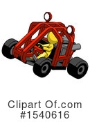 Yellow  Design Mascot Clipart #1540616 by Leo Blanchette