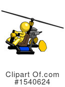Yellow  Design Mascot Clipart #1540624 by Leo Blanchette