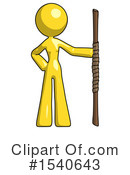 Yellow  Design Mascot Clipart #1540643 by Leo Blanchette