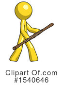 Yellow  Design Mascot Clipart #1540646 by Leo Blanchette