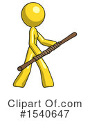 Yellow  Design Mascot Clipart #1540647 by Leo Blanchette