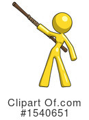 Yellow  Design Mascot Clipart #1540651 by Leo Blanchette
