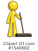 Yellow  Design Mascot Clipart #1540662 by Leo Blanchette