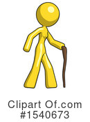 Yellow  Design Mascot Clipart #1540673 by Leo Blanchette