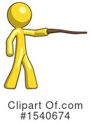 Yellow  Design Mascot Clipart #1540674 by Leo Blanchette