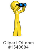 Yellow  Design Mascot Clipart #1540684 by Leo Blanchette