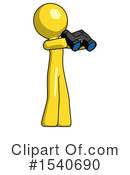 Yellow  Design Mascot Clipart #1540690 by Leo Blanchette