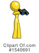 Yellow  Design Mascot Clipart #1540691 by Leo Blanchette