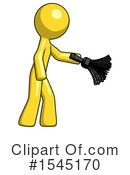 Yellow Design Mascot Clipart #1545170 by Leo Blanchette
