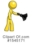 Yellow Design Mascot Clipart #1545171 by Leo Blanchette
