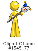 Yellow Design Mascot Clipart #1545177 by Leo Blanchette