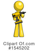 Yellow Design Mascot Clipart #1545202 by Leo Blanchette