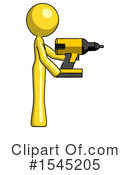 Yellow Design Mascot Clipart #1545205 by Leo Blanchette