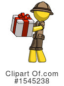 Yellow Design Mascot Clipart #1545238 by Leo Blanchette