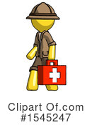 Yellow Design Mascot Clipart #1545247 by Leo Blanchette