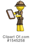 Yellow Design Mascot Clipart #1545258 by Leo Blanchette