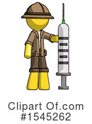 Yellow Design Mascot Clipart #1545262 by Leo Blanchette