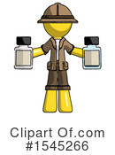 Yellow Design Mascot Clipart #1545266 by Leo Blanchette