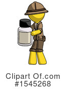 Yellow Design Mascot Clipart #1545268 by Leo Blanchette
