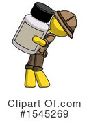 Yellow Design Mascot Clipart #1545269 by Leo Blanchette
