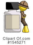 Yellow Design Mascot Clipart #1545271 by Leo Blanchette