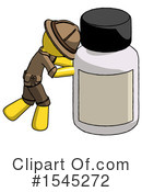 Yellow Design Mascot Clipart #1545272 by Leo Blanchette
