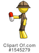 Yellow Design Mascot Clipart #1545279 by Leo Blanchette
