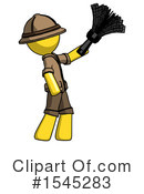 Yellow Design Mascot Clipart #1545283 by Leo Blanchette