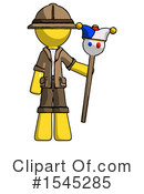 Yellow Design Mascot Clipart #1545285 by Leo Blanchette