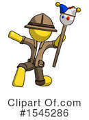 Yellow Design Mascot Clipart #1545286 by Leo Blanchette