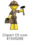 Yellow Design Mascot Clipart #1545298 by Leo Blanchette
