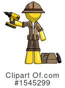 Yellow Design Mascot Clipart #1545299 by Leo Blanchette