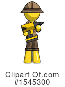 Yellow Design Mascot Clipart #1545300 by Leo Blanchette