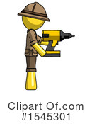 Yellow Design Mascot Clipart #1545301 by Leo Blanchette