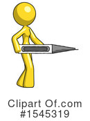Yellow Design Mascot Clipart #1545319 by Leo Blanchette