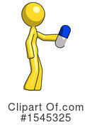 Yellow Design Mascot Clipart #1545325 by Leo Blanchette