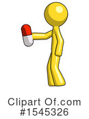 Yellow Design Mascot Clipart #1545326 by Leo Blanchette