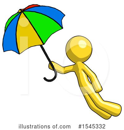 Royalty-Free (RF) Yellow Design Mascot Clipart Illustration by Leo Blanchette - Stock Sample #1545332