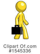 Yellow Design Mascot Clipart #1545336 by Leo Blanchette