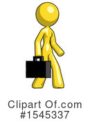 Yellow Design Mascot Clipart #1545337 by Leo Blanchette