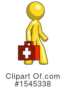 Yellow Design Mascot Clipart #1545338 by Leo Blanchette