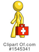 Yellow Design Mascot Clipart #1545341 by Leo Blanchette