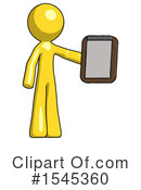 Yellow Design Mascot Clipart #1545360 by Leo Blanchette