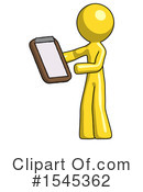 Yellow Design Mascot Clipart #1545362 by Leo Blanchette