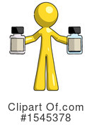 Yellow Design Mascot Clipart #1545378 by Leo Blanchette